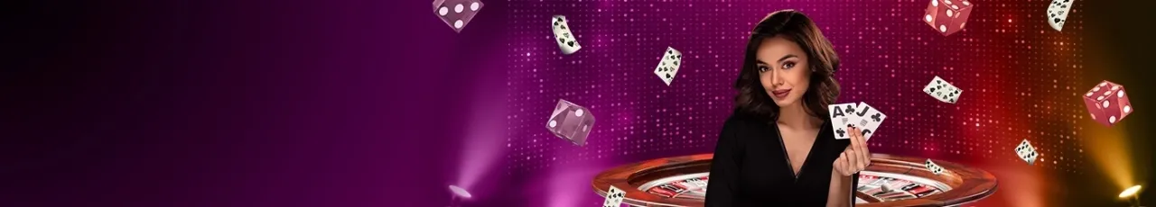 Live casino dealers promo strip