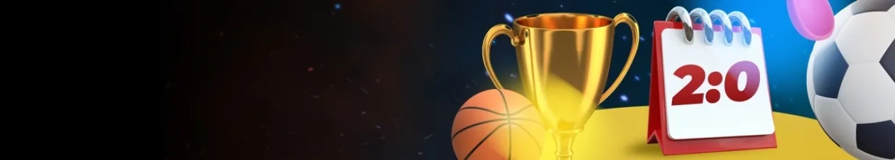 Sports trophy promo strip